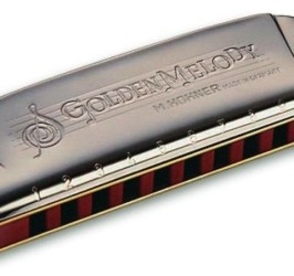 Detalhes do produto Harmonica Golden Melody 542/20 - A (LA) - HOHNER