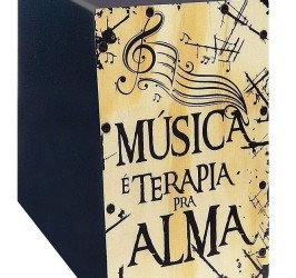 Detalhes do produto Cajon Elétrico Master - Musica Terapia Cm Musica M