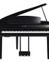 Piano Digital Yamaha Clavinova CLP765GP Preto Com Banco - Foto 1