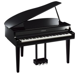 Detalhes do produto Piano Digital Yamaha Clavinova CLP765GP Preto Com Banco